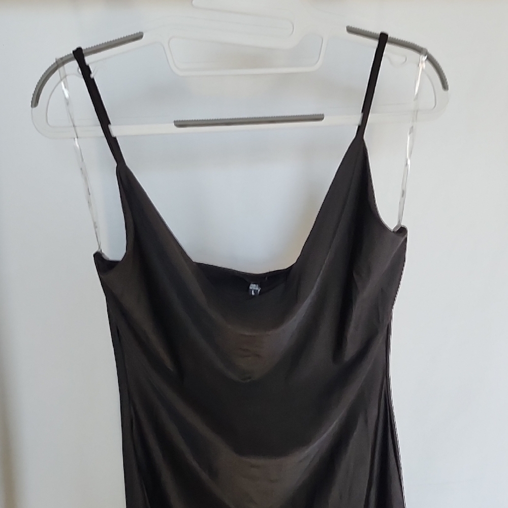 Iris Black Mini Dress - Picture 3 of 6
